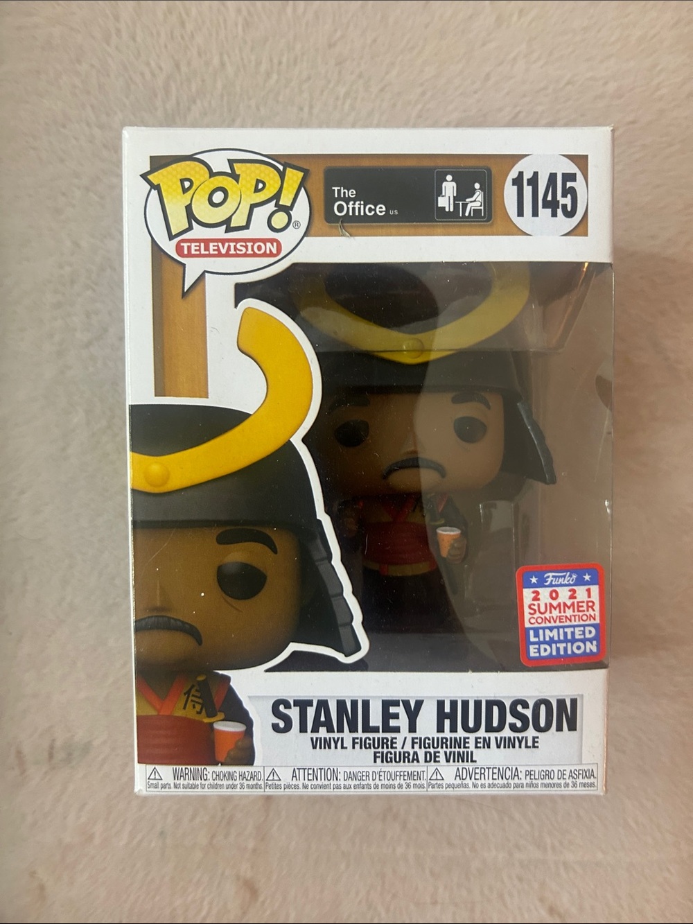 Funko Stanley Hudson Pop! Figure - Black & Yellow Accents